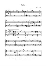 Oriens Liederzyklus for Piano - No.1: Caritas